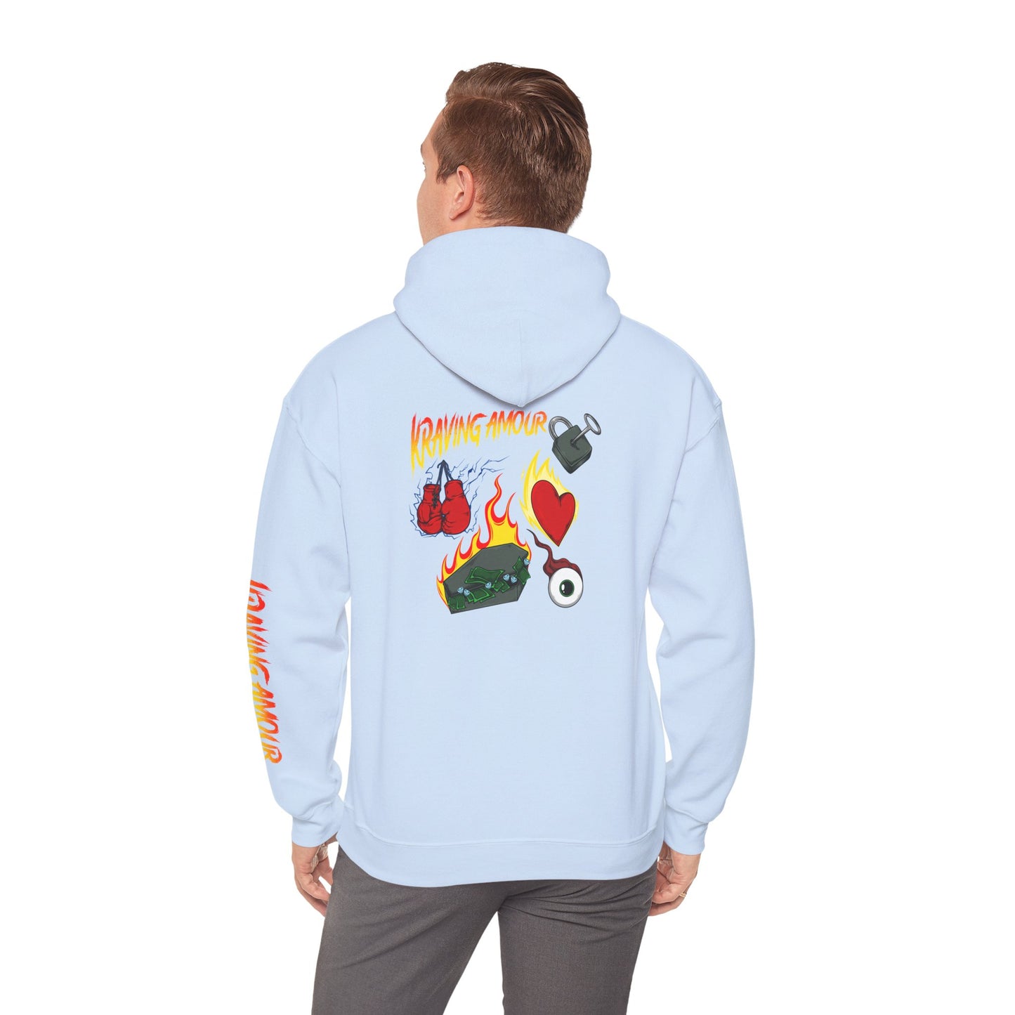 Kraving Armour |  HEAVY BLEND™ HOODED SWEATSHIRT