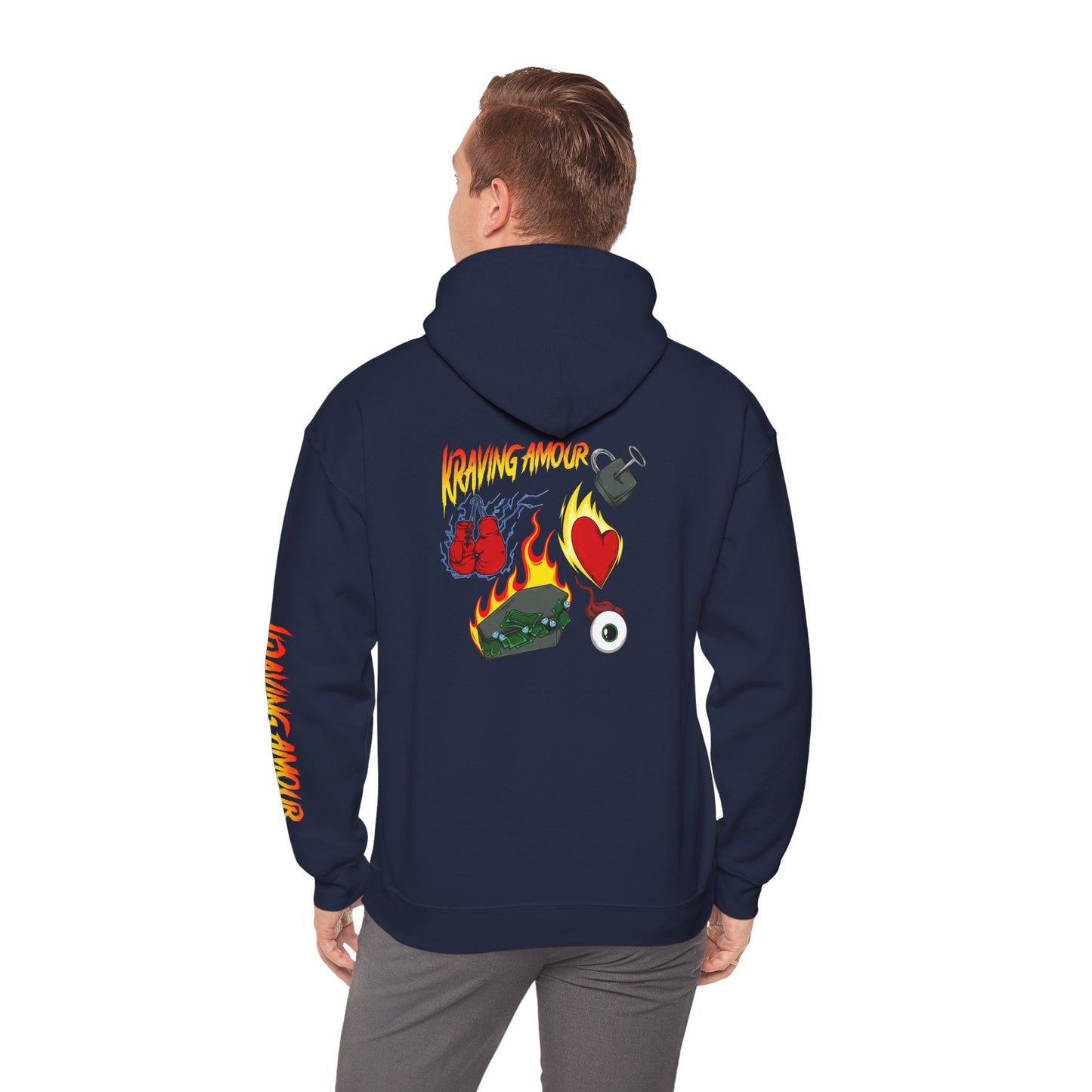 Kraving Armour |  HEAVY BLEND™ HOODED SWEATSHIRT