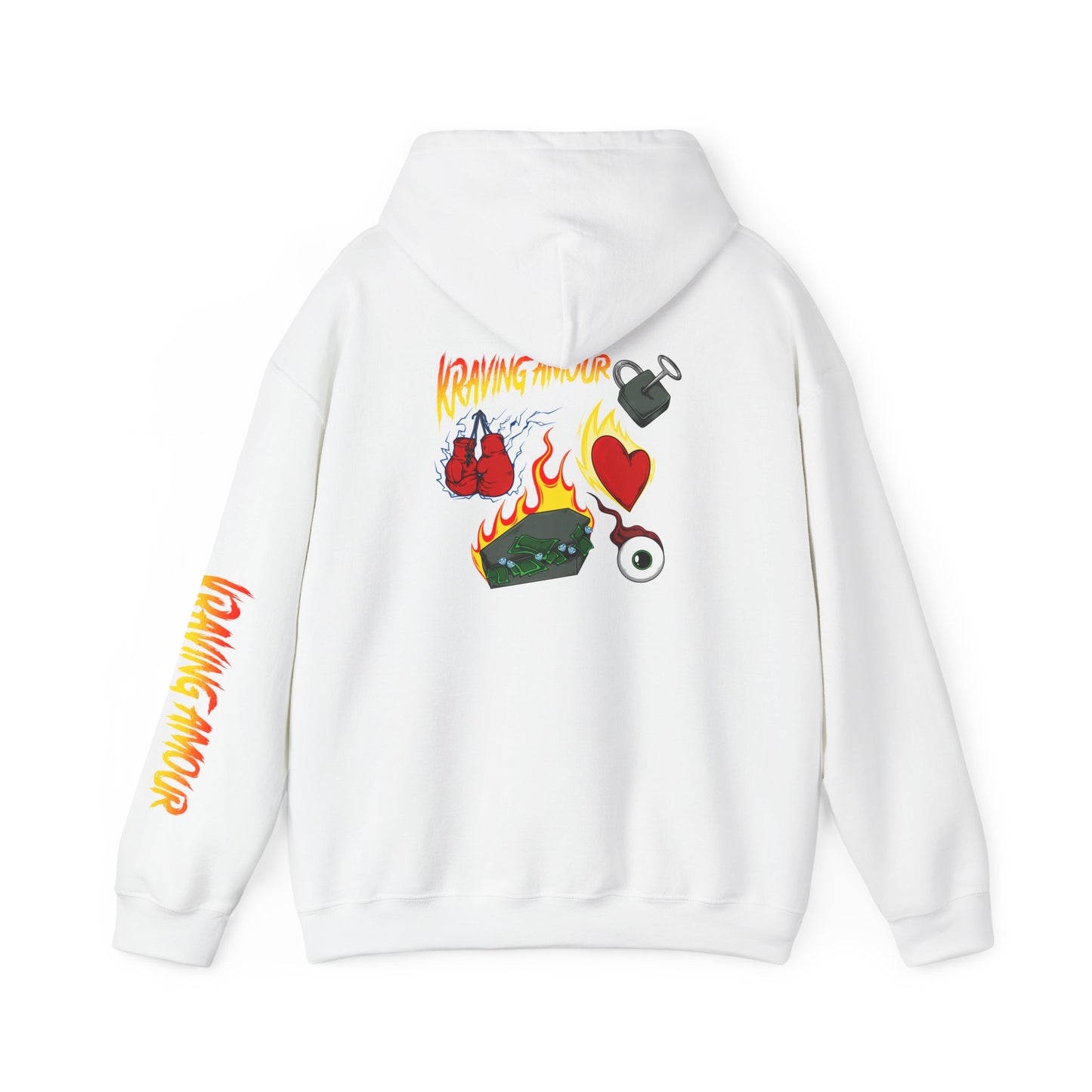 Kraving Armour |  HEAVY BLEND™ HOODED SWEATSHIRT