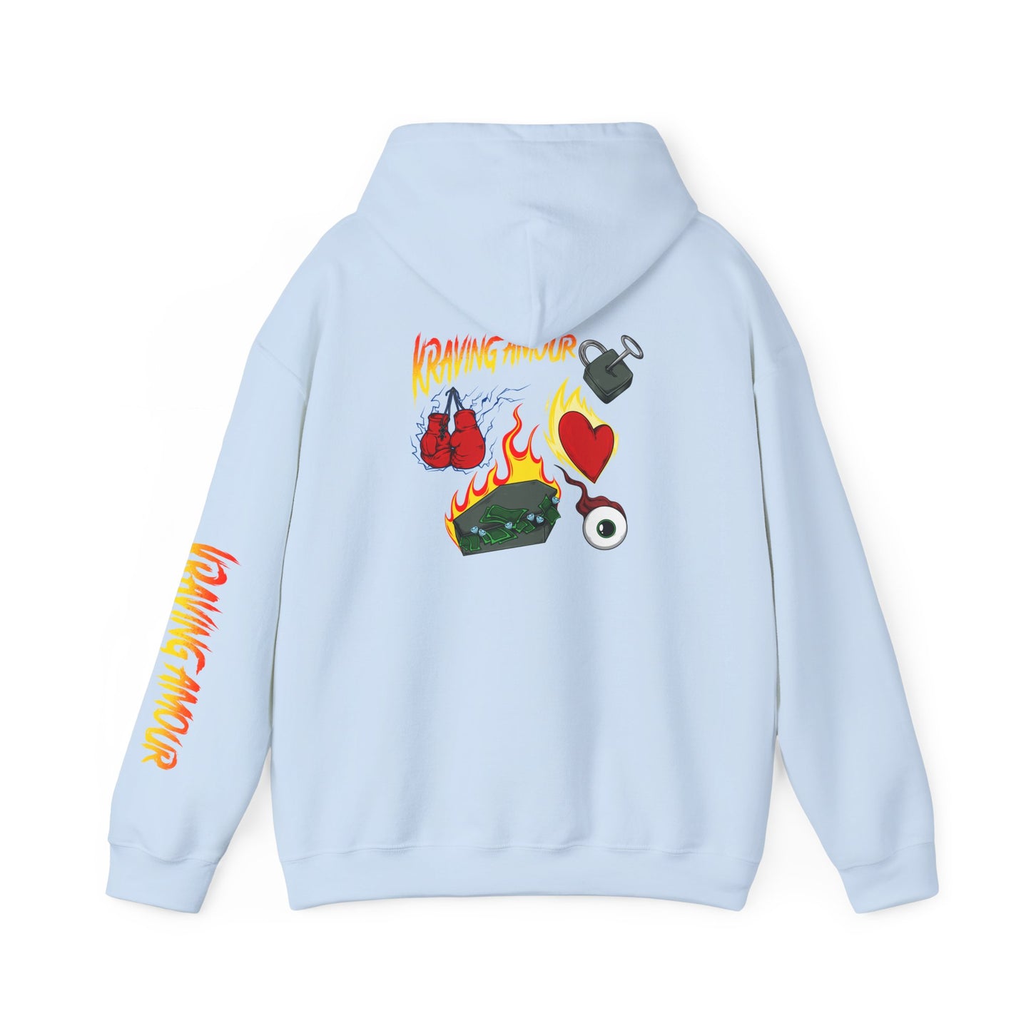 Kraving Armour |  HEAVY BLEND™ HOODED SWEATSHIRT