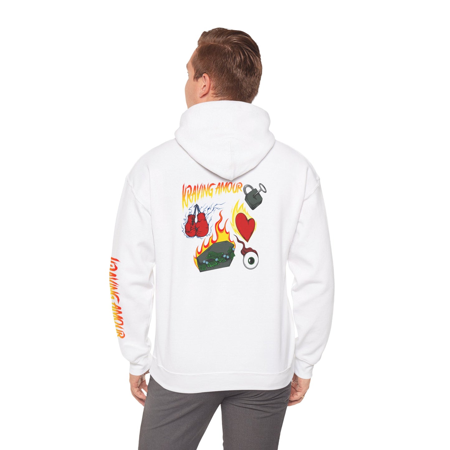 Kraving Armour |  HEAVY BLEND™ HOODED SWEATSHIRT