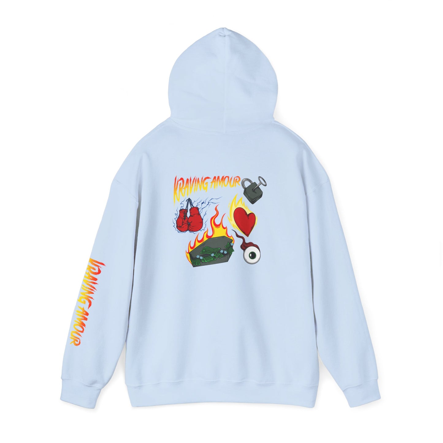 Kraving Armour |  HEAVY BLEND™ HOODED SWEATSHIRT