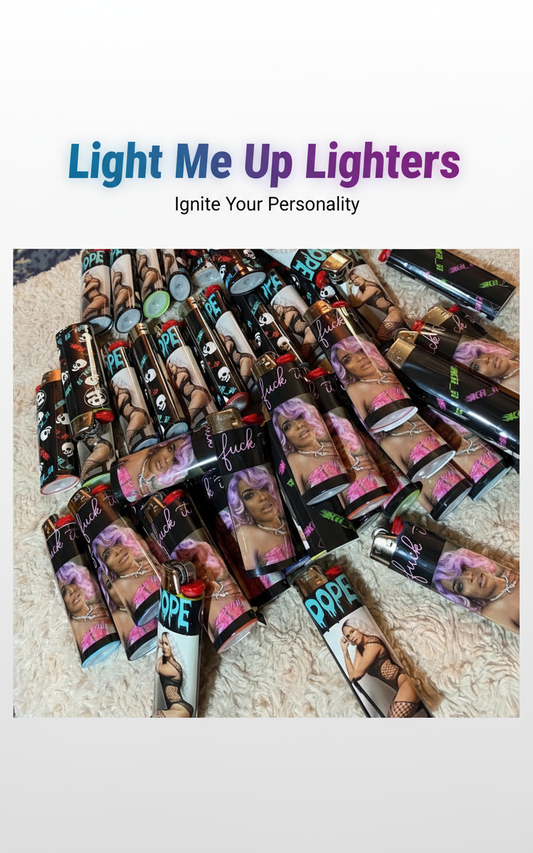 Light Me Up Lighters Homepage Banner